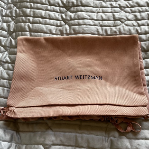 Stuart Weitzman Aleena Shine Flat Sandal NWT - Picture 6 of 6